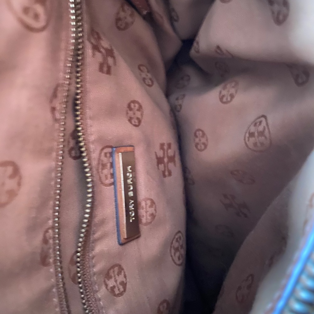 Tory Burch Brown Leather Tote - Picture 7 of 8